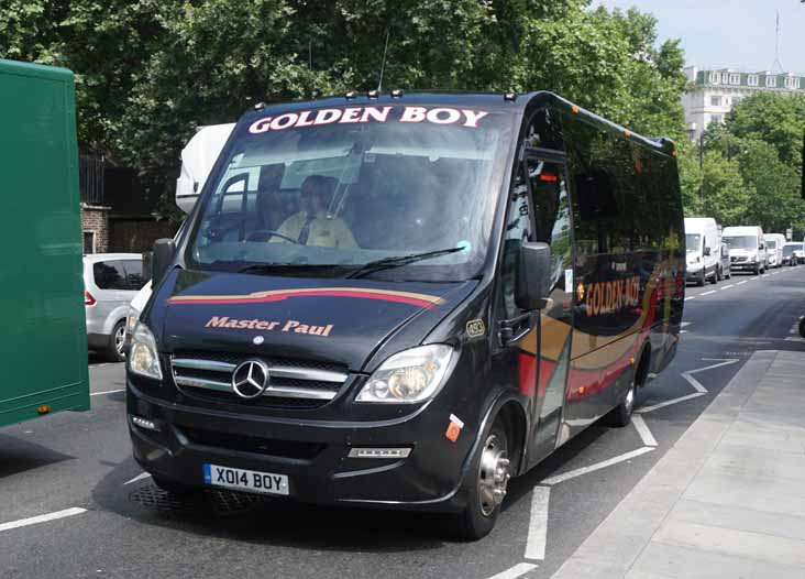 Golden Boy Mercedes O818D Noone 493